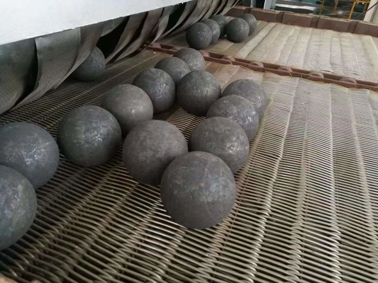 4 Zoll 5 Zoll geschmiedete Mahlkugeln 60HRC Vollmetallkugeln für Kugelmühle