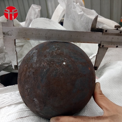 50 mm 60 mm Mahlkörper für Kugelmühlen 70Cr2 Walzstahlkugel 80 mm 100 mm 120 mm