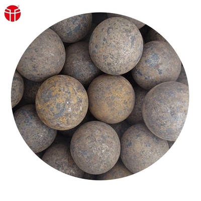 20 - 60mm warm gewalztes reibendes Stahlball-Kohlenstoff-Material für Zink-Erz