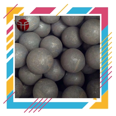 Materielles Eisen C45 B2 B3 schmiedete Mahlkörper alle Größen für Bergbauball-Mühle